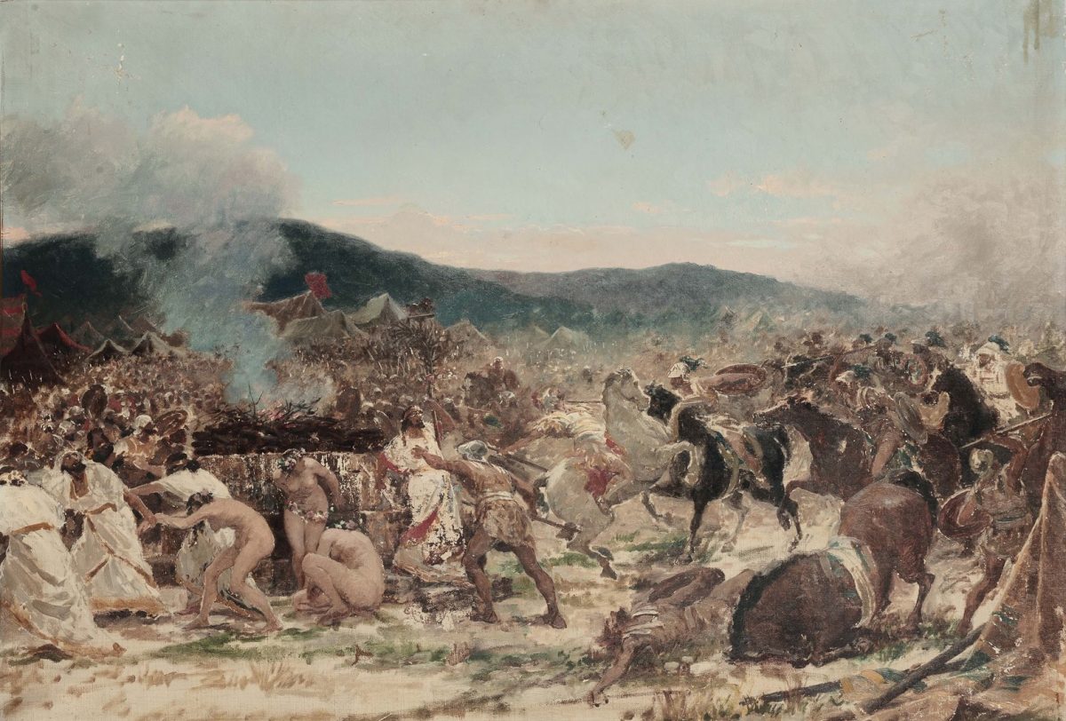 The Battle of Himera by Giuseppe Sciuti.