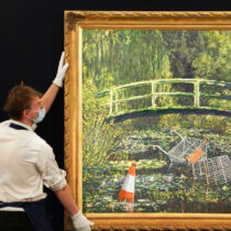 Banksy’s version of Claude Monet’s masterpiece is on sale