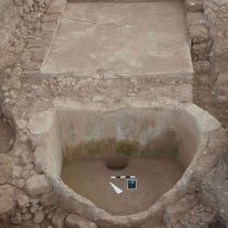 The first Iron Age wine press in Lebanon found in Tell el-Burak