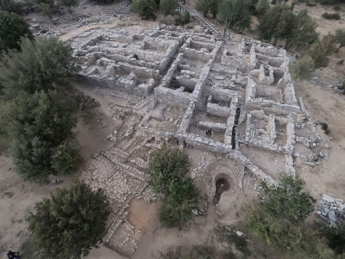 View of the excavation at Zominthos (photo: MOCAS).