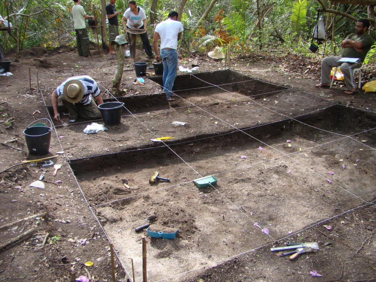 The archaeological site of Bacanga at São Luís Island. Credit: André Colonese
