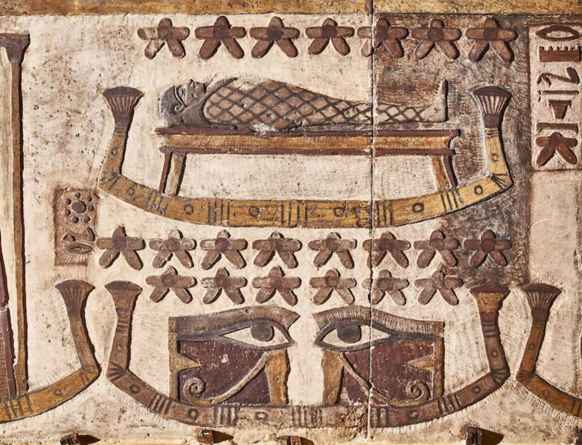 Representation of a constellation in form of a mummy. Credit: Ahmed Amin