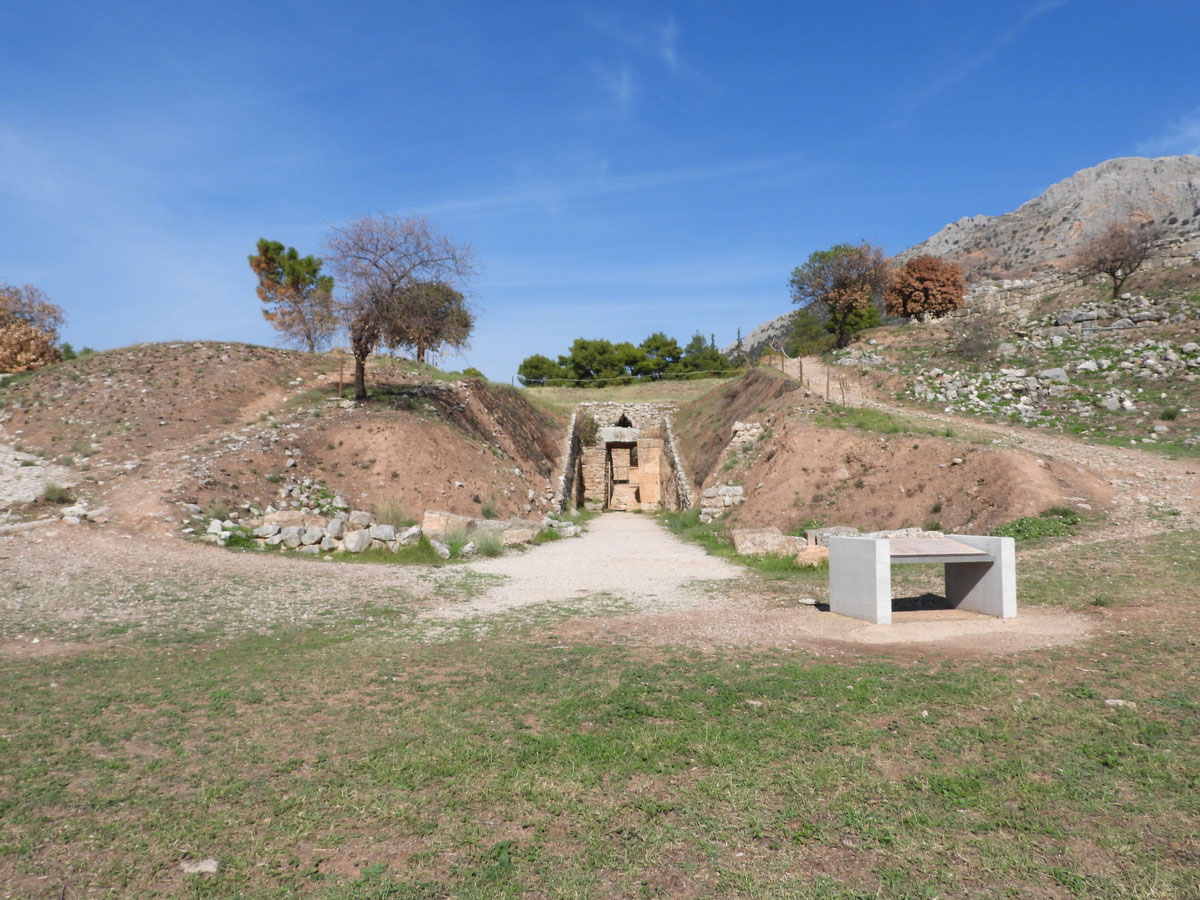 The tomb of “Aegisthos”. (Photo: MOCAS)  