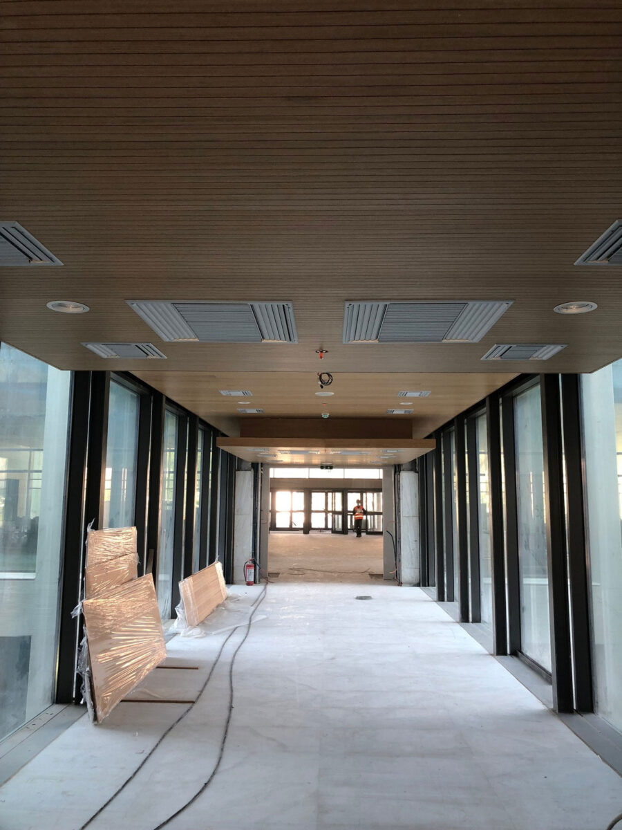 Works are advancing at the National Art Gallery (photo: MOCAS)