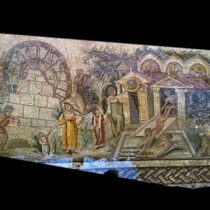 Oldest representation of Roman hydraulic wheel