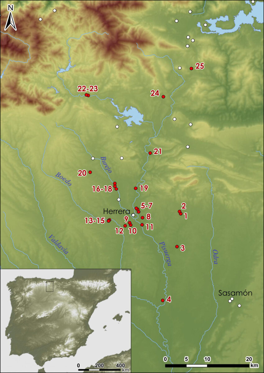 Roman military presence in Castile. Credit : romanarmy.eu