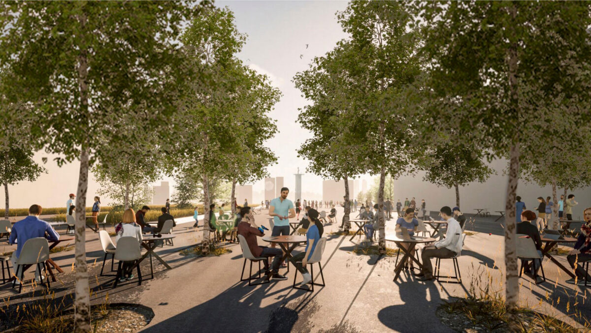 Recreation space at Hellinikon (photo: MOCAS) 