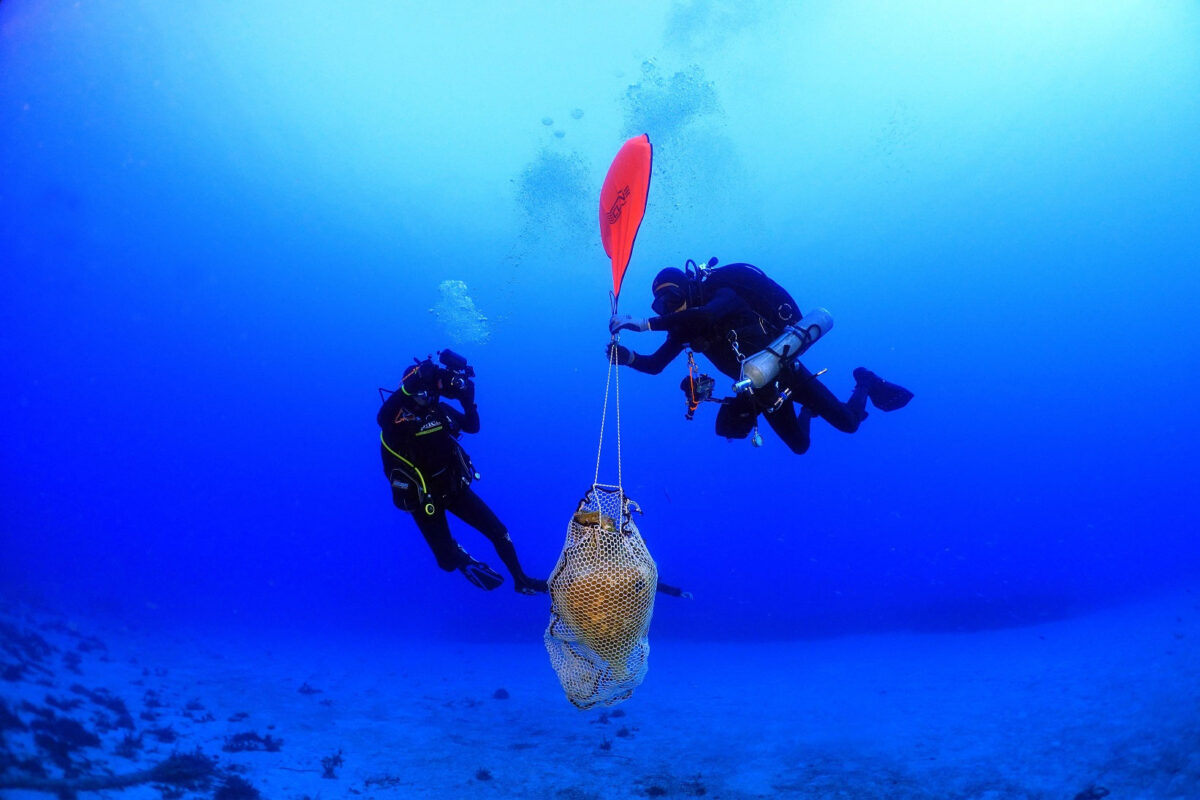 2020 Kasos Underwater Archaeological Research (photo: MOCAS)