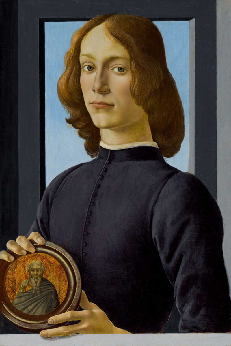 The work by Sandro Botticelli auctioned at Sotheby’s (photo: Sotheby’s)