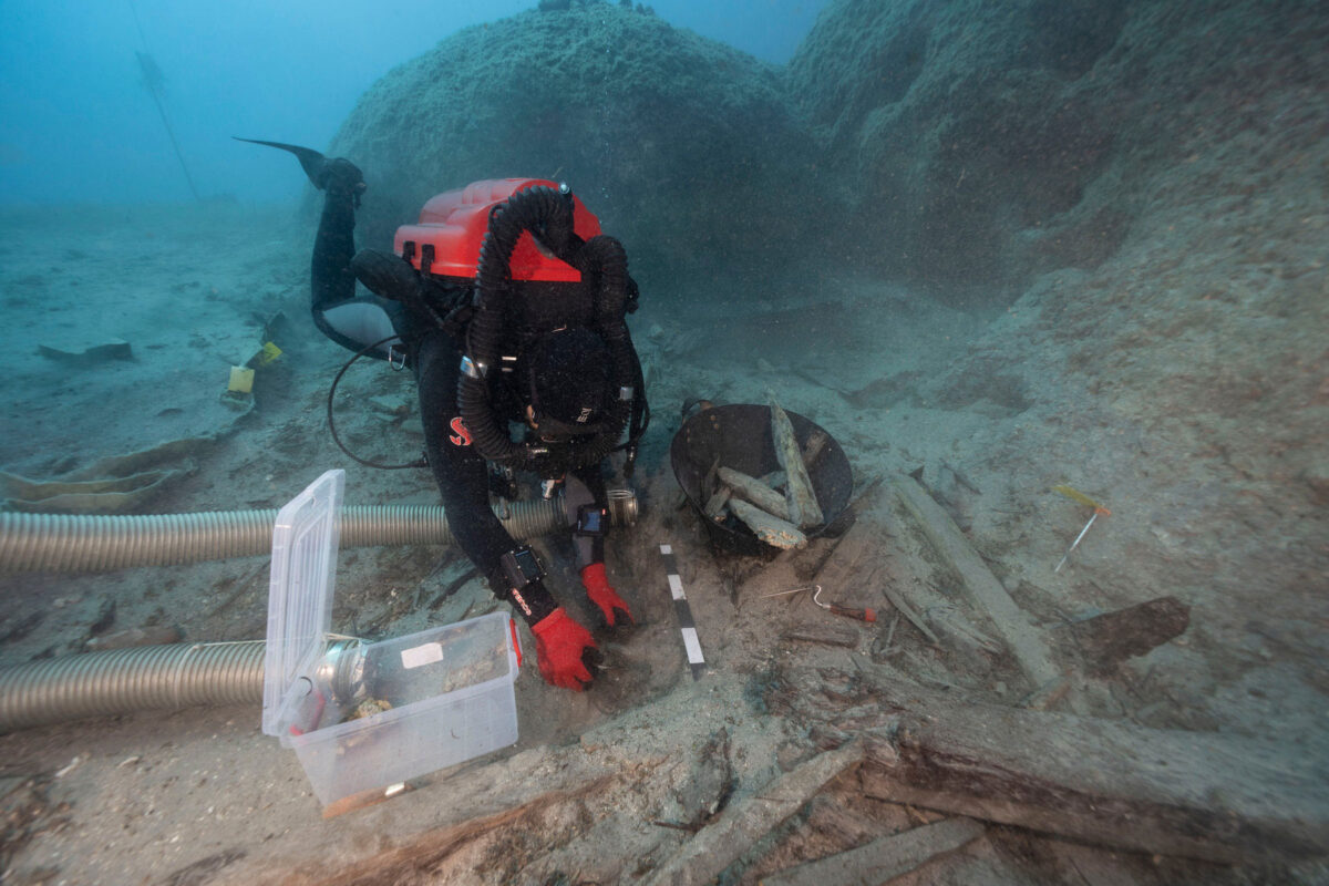 The 2020 Trench site. (photo: Y. Issaris) 