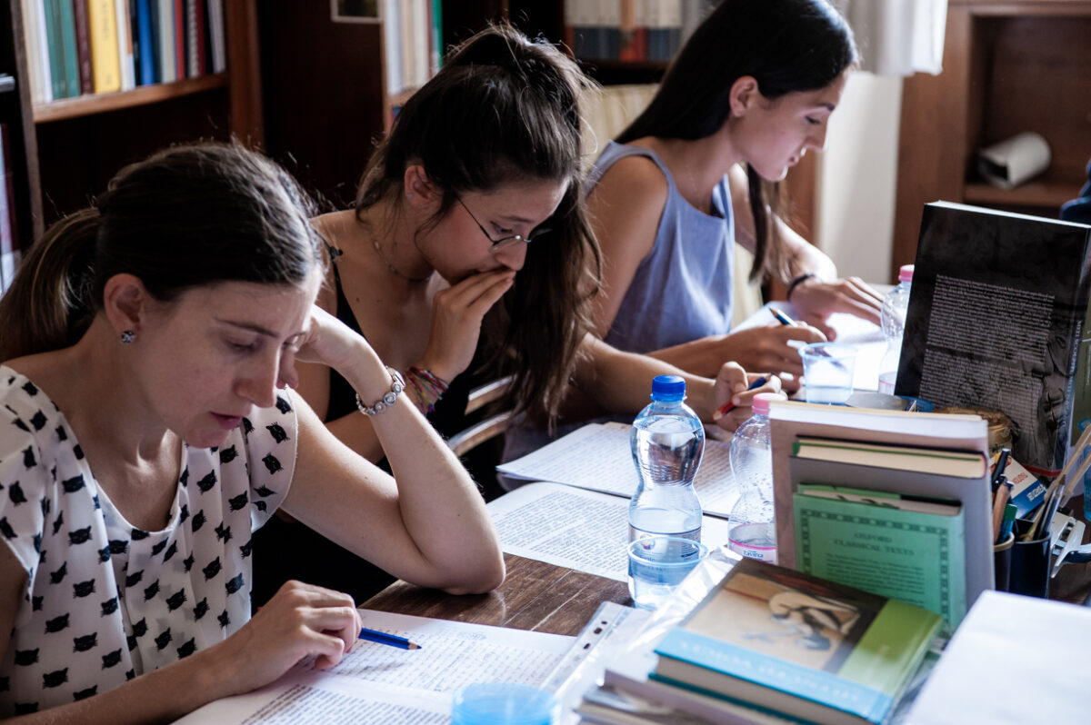 One needs to register with the online system in order to apply. Photo credit: ©Scuola Normale Superiore/ foto Laura Lezza