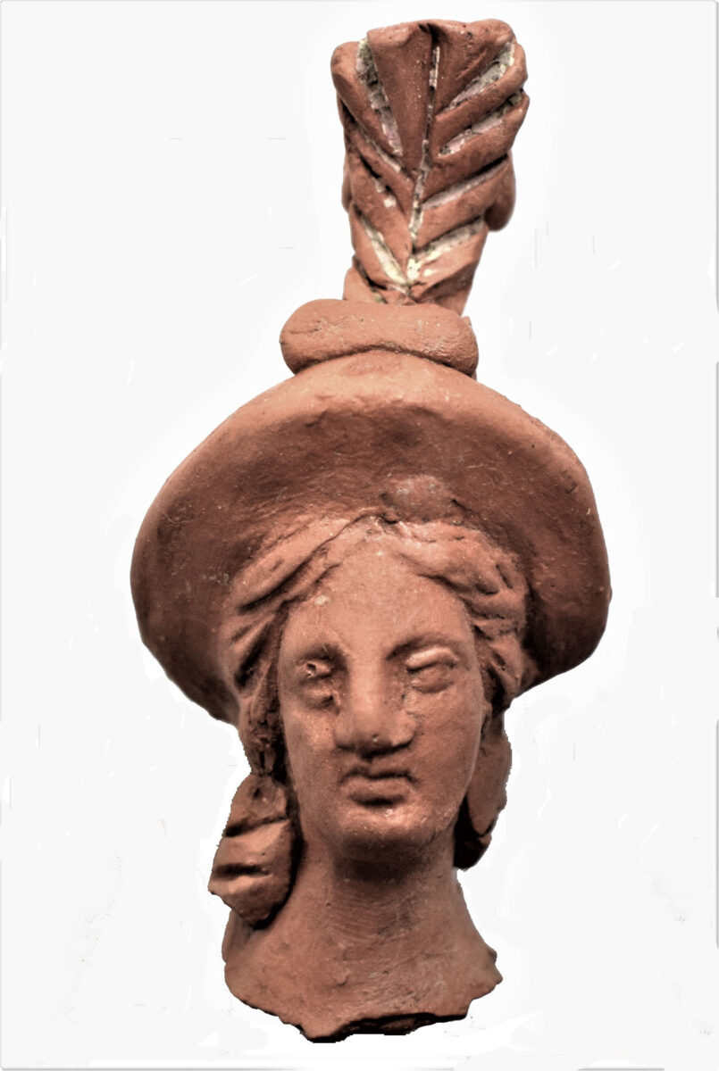 Figurine of Athena, 2nd c. BC. Photo: Hemathia Ephorate of Antiquities