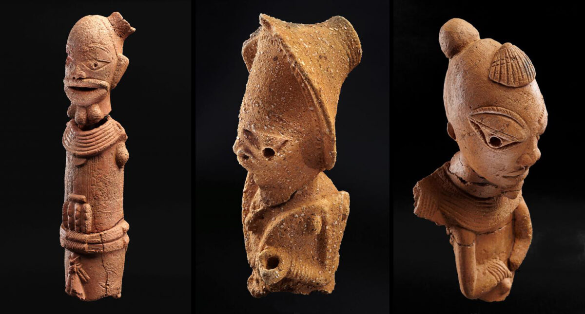 Image of Nok terracotta figurines. Credit : Goethe University