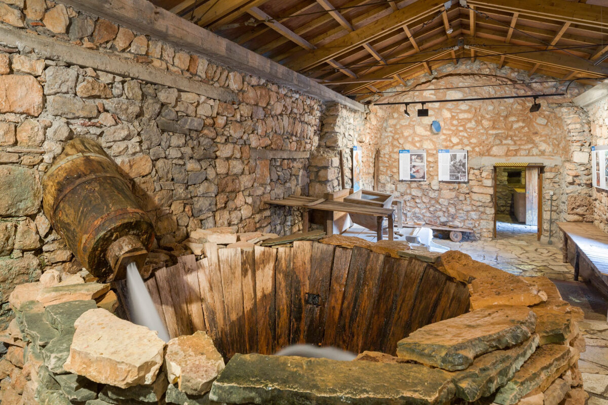 The Open-Air Water Power Museum in Dimitsana (Peloponnese). Photo credit: PIOP