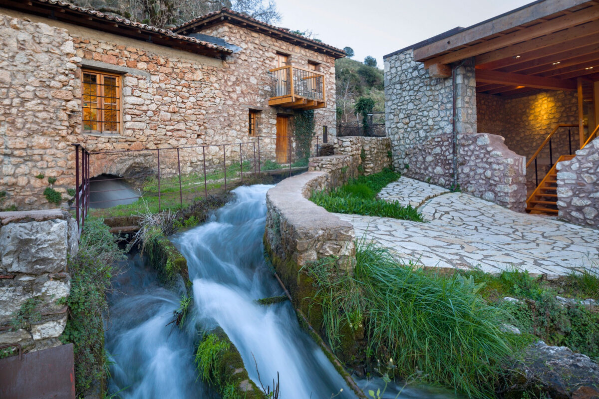 The Open-Air Water Power Museum in Dimitsana (Peloponnese). Photo credit: PIOP