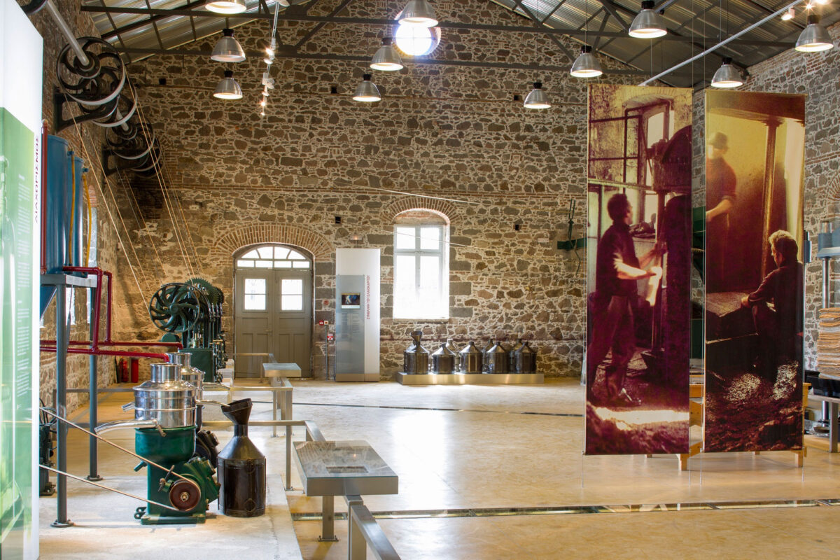 The Museum of Industrial Olive-Oil Production of Lesvos. Photo credit: PIOP