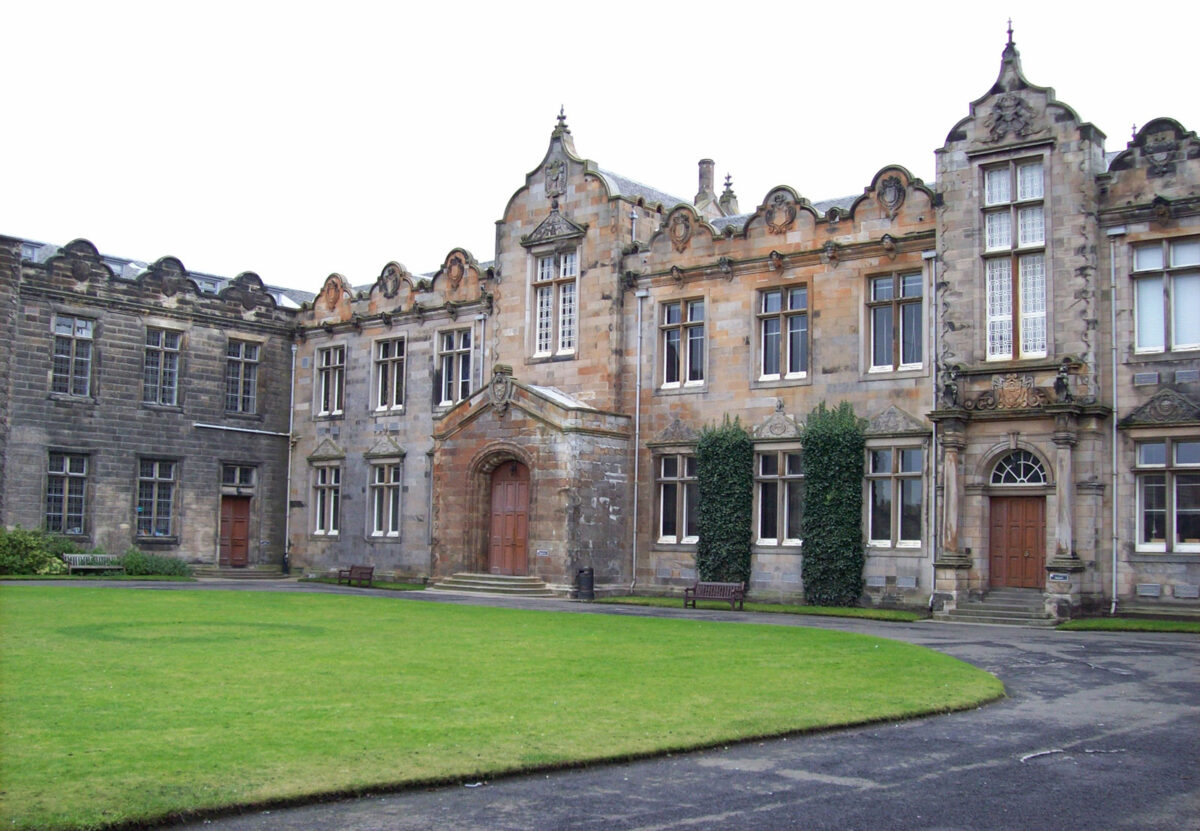 The University of St Andrews (from the Universitys website).
