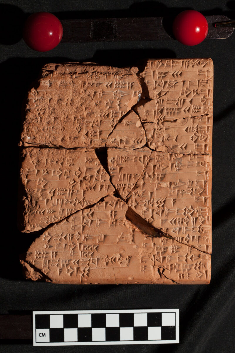 Buchanan's provenance research includes digitizing ancient clay tablets for public use. Credit : University of Missouri