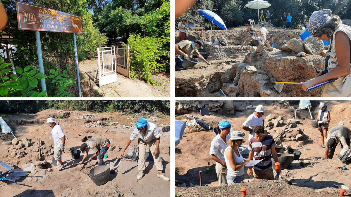 View of Excavation at Dikili Tas (photo: AMNA/Dikili Tas excavation team).