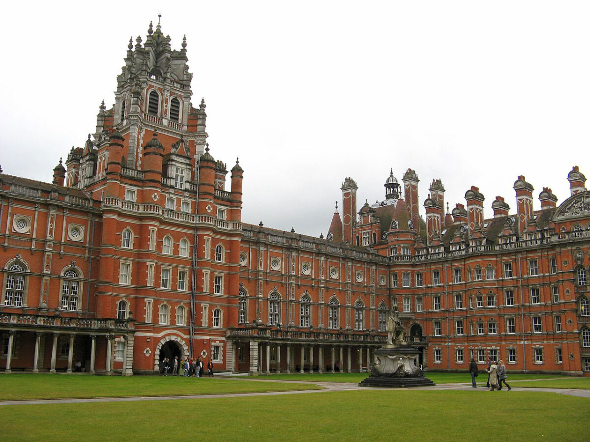 Royal Holloway University of London. Source: Wikipedia. 