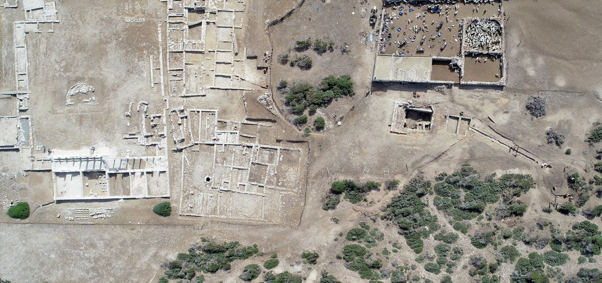 Views of the excavations at Despotikon (photo: MOCAS)