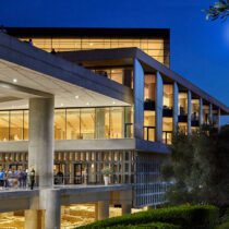 August Full Moon at the Acropolis Museum
