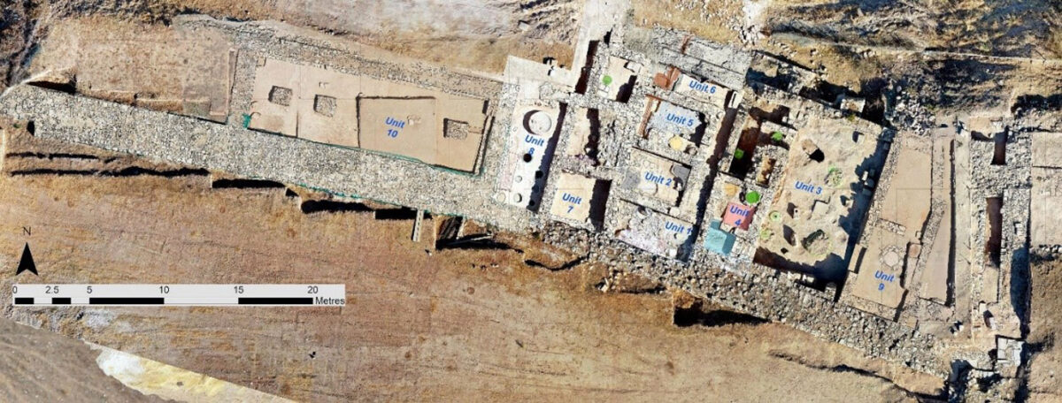 Hadjiabdulla Workshop Complex 2021– Unit Mosaic 1-10 (Athos Agapiou). Credit: Department of Antiquities, Cyprus