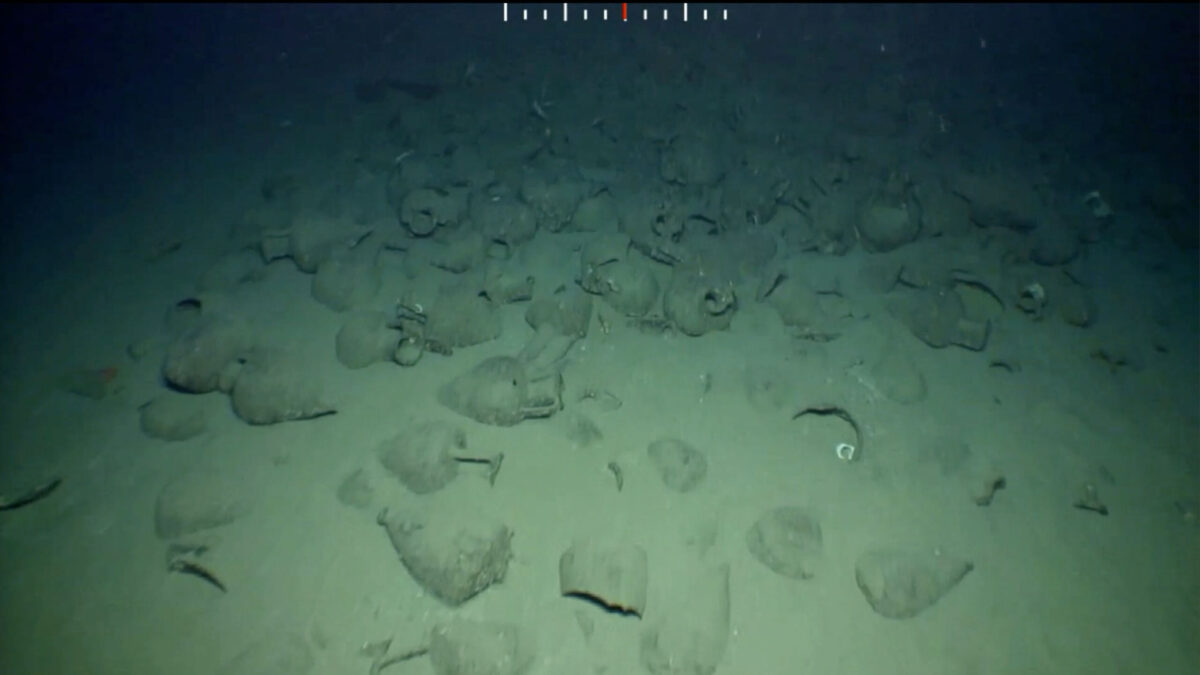 View of the shipwreck (photo: MOCAS)