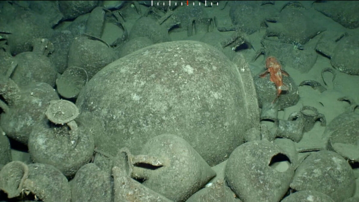 View of the shipwreck (photo: MOCAS)