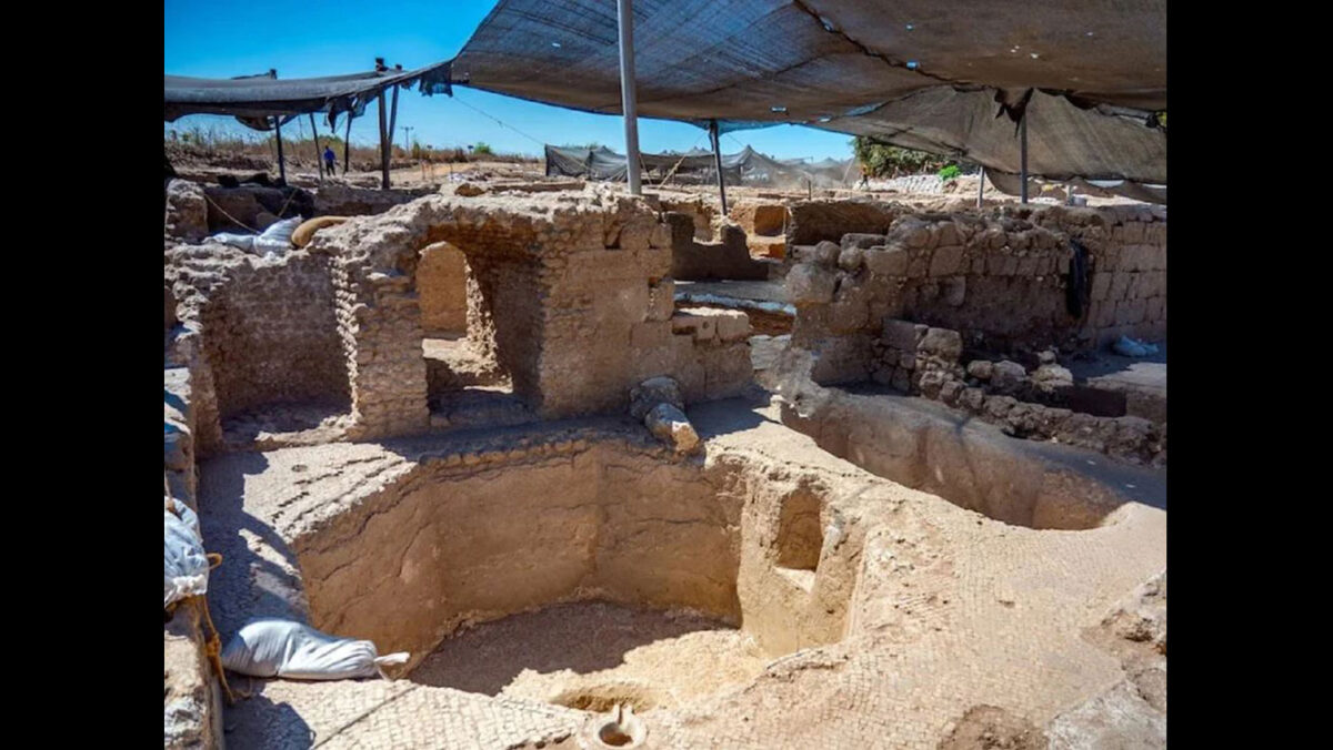 Each of the five wine presses covered about 2,400 square feet. Yaniv Berman / Israel Antiquities Authority