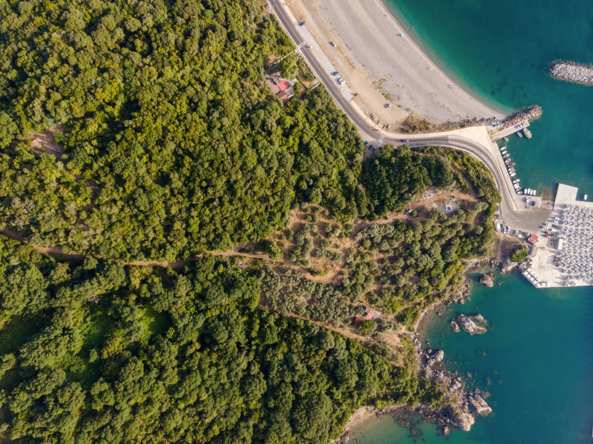 Agiokampos: Aerial photograph of the archaeological site (photo: MOCAS) 