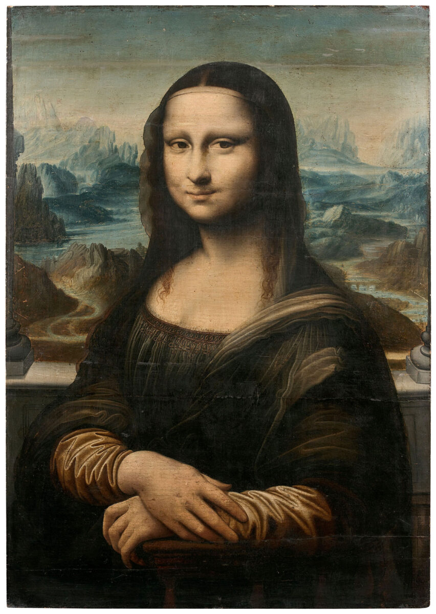 Copy of Leonardo da Vinci's Mona Lisa to be auctioned at Artcurial (photo: Artcurial) 