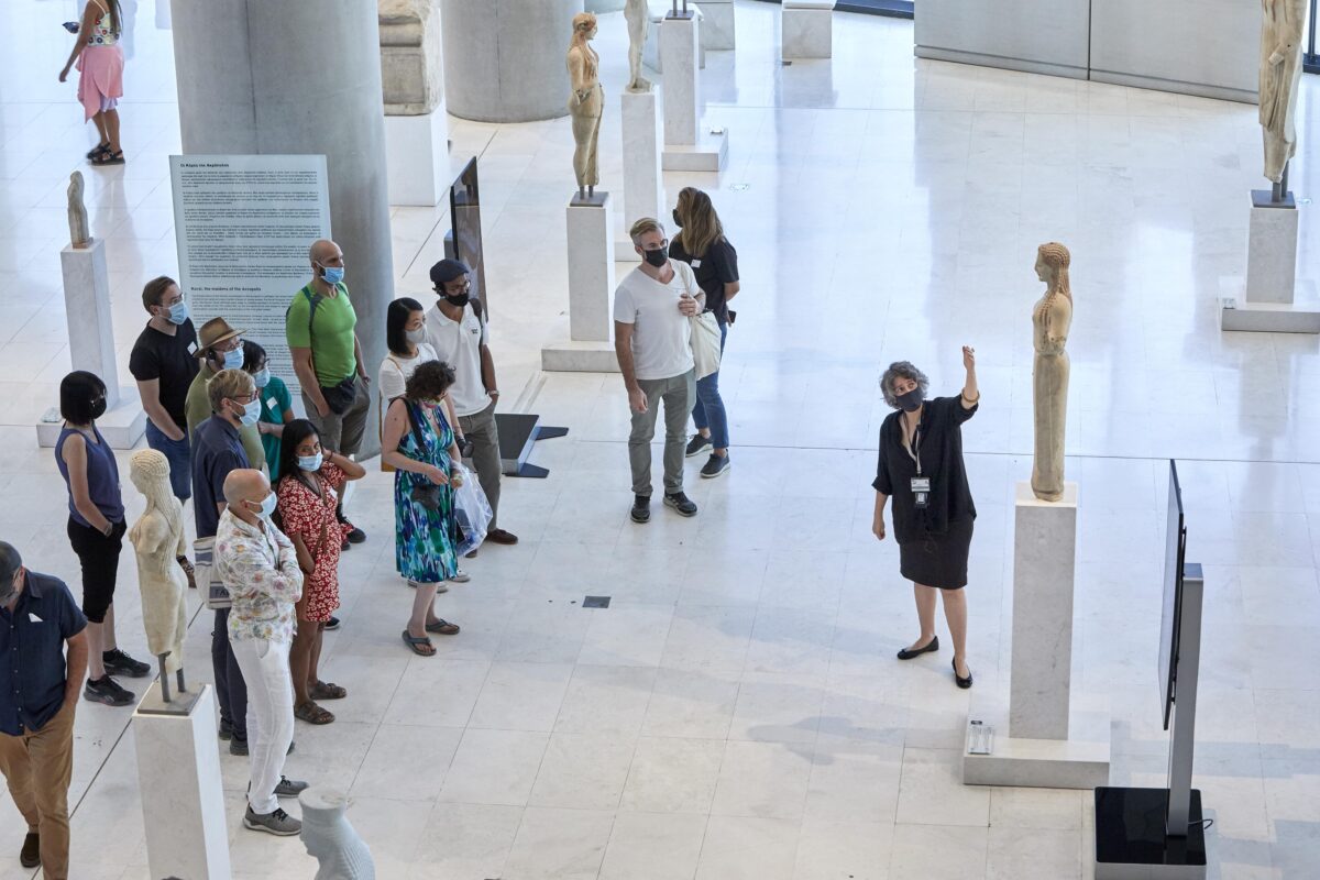 Saturday in the Museum with 20+1 masterpieces © Acropolis Museum. Image credit: Giorgos Vitsaropoulos