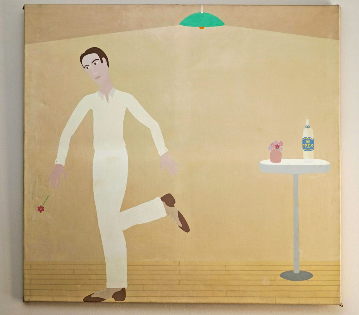 Charles Howard, The Dancer, acrylic on canvas, 102x108 cm. (photo: Menelaos Mirillas) 