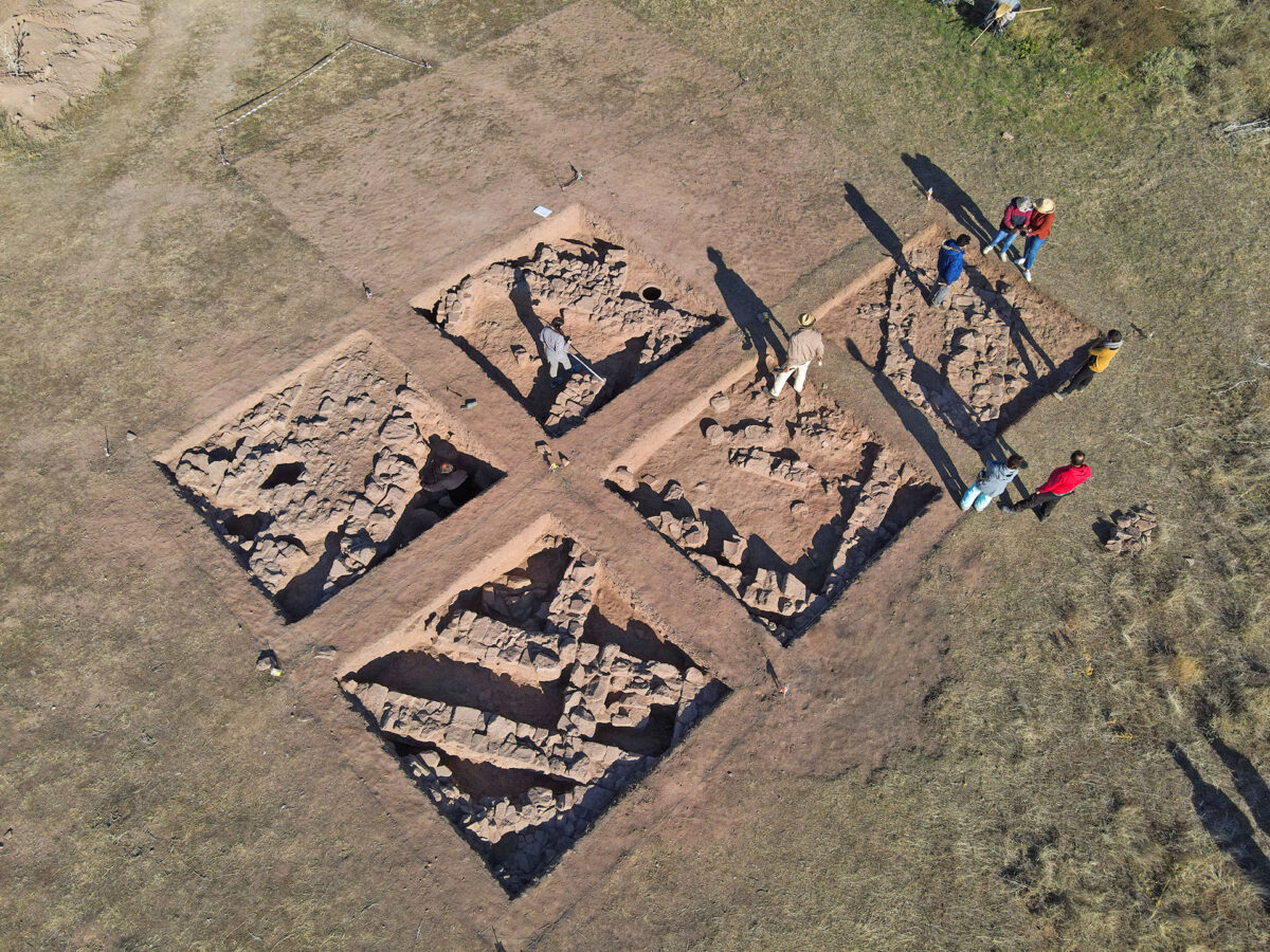 The excavation of ancient Moryllos started up again only a year ago, after many (image: Ephorate of Antiquities of Kilkis).