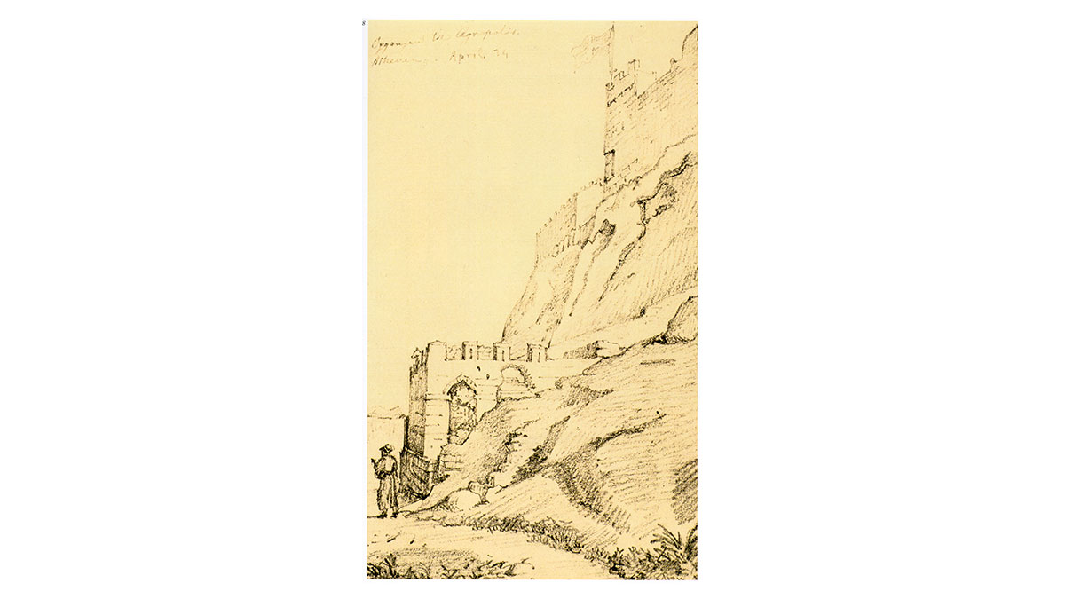Fig.19. The Lion Tower. C. Hansen, 1834. 