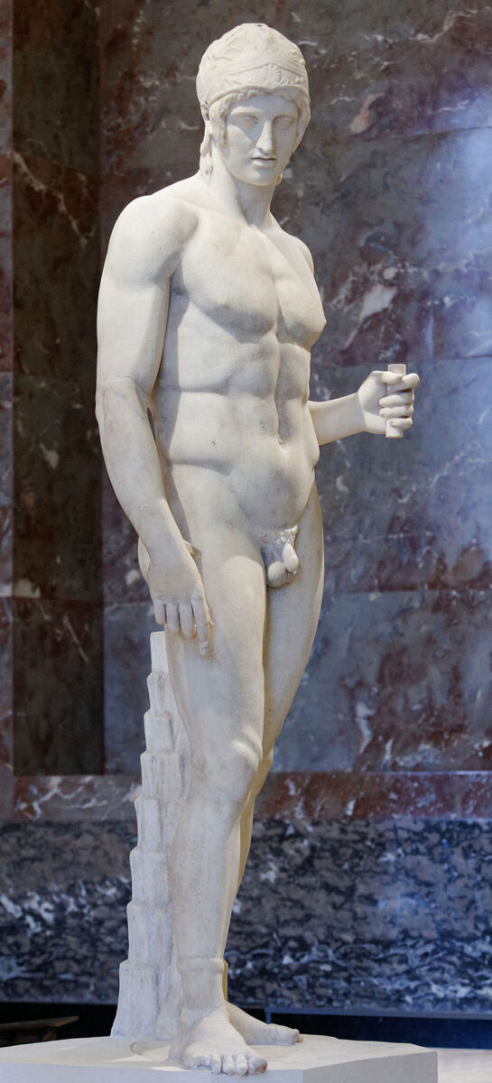 Fig. 22. Borghese Ares. Paris, Louvre.
