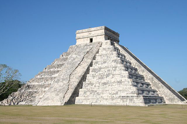 La Pirámide in the Mexican state of Yucatán was built by the pre-Columbian Maya civilization sometime between the 8th and 12th centuries AD. (Alastair Rae)