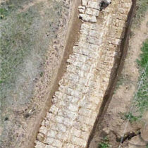 The Ancient Diolkos is in the process of being restored
