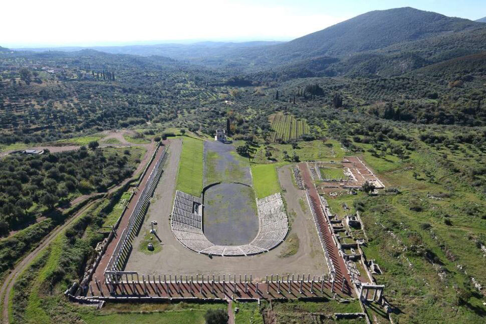 The Stadium-Gymnasium Complex. Hellenistic to Roman. Image credit: The Open University of Cyprus.
