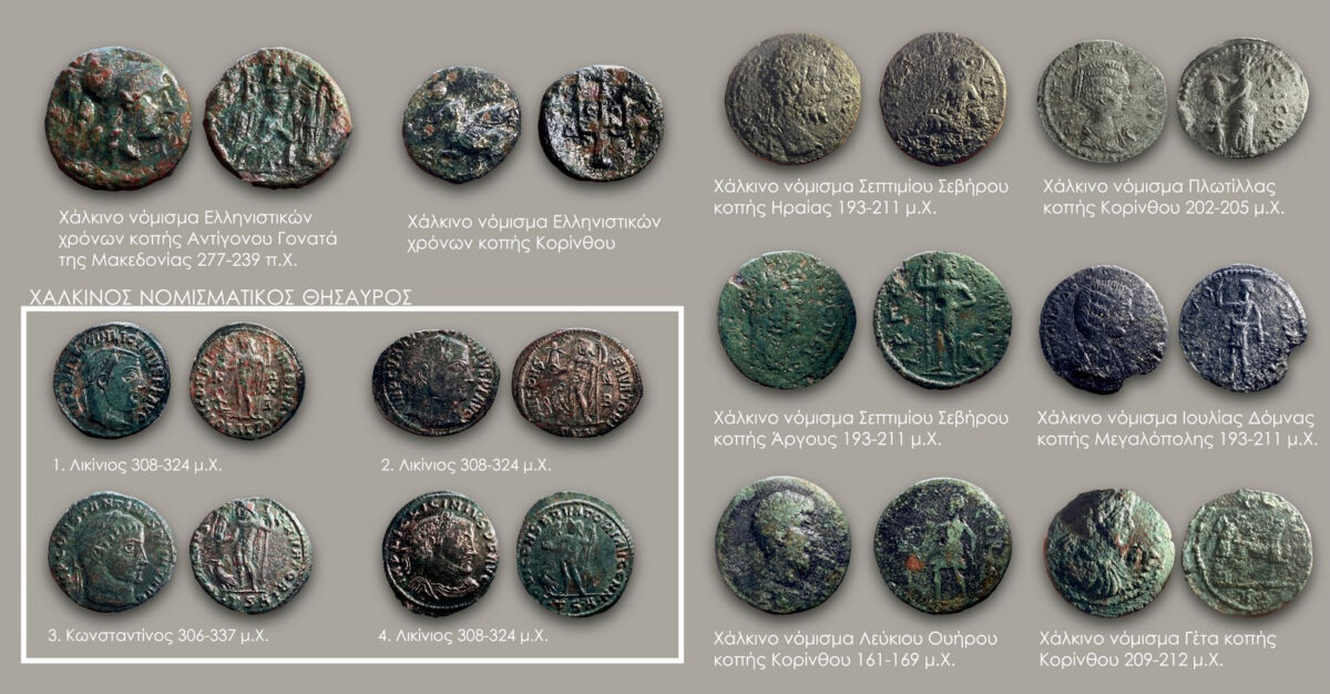 Fig. 5. Finds from the excavations at Ancient Tenea (image: MOCAS)