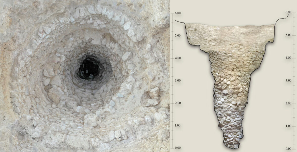 Fig. 6. Ancient Tenea: Depositor of Early Helladic times (image: MOCAS)