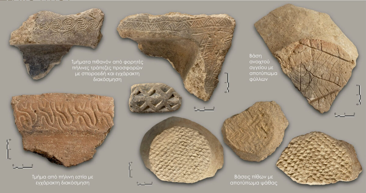 Fig. 8. Finds from the excavations at Ancient Tenea (image: MOCAS)