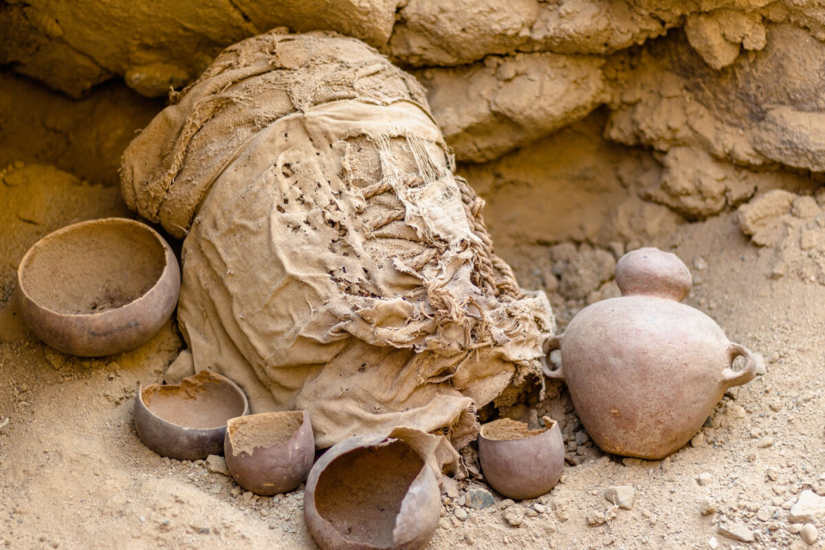 The mummies date back to 800-1000 AD, i.e. they predate the Inca era by a few centuries. (Image credit: Kelly Vega / Universidad Nacional Mayor de San Marcos)