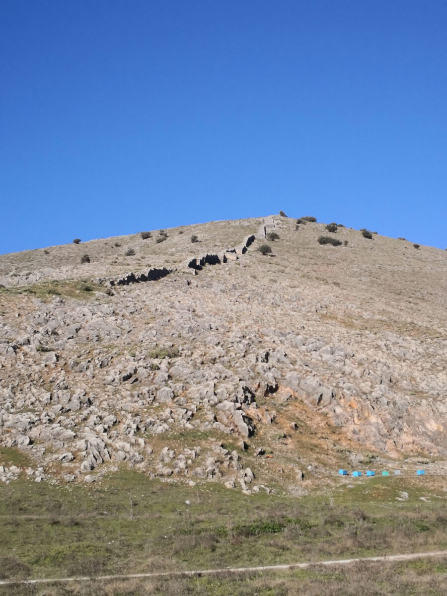 View of the archaeological site of Vlochos (photo: Apostolis Zois/AMNA).