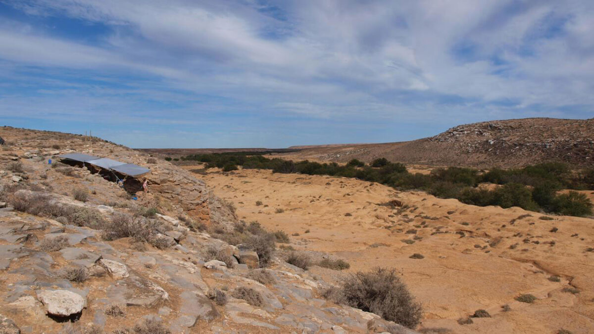 Finds at the Varsche Rivier 003 site in the Knersvlate region of South Africa show that humans thrived there 80,000 years ago, despite a tough climate. (Alex Blackwood)