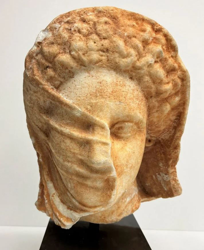 Veiled Head of a Lady. Image : Manhattan District Attorney's office
