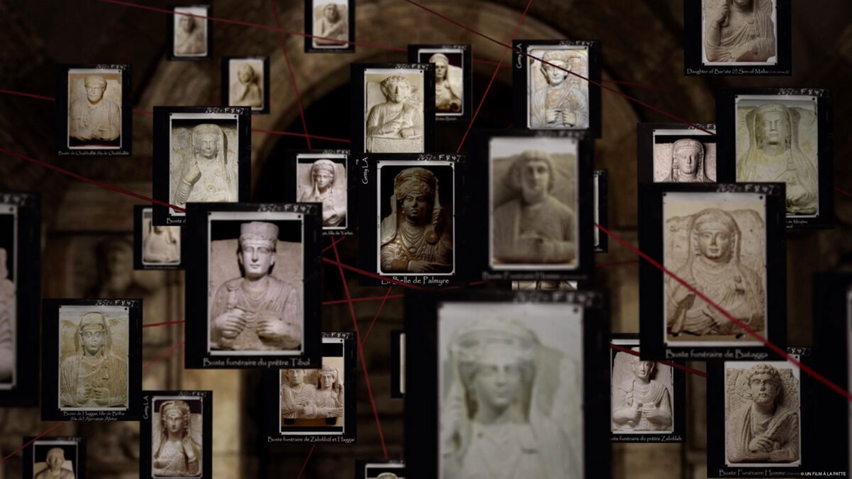 Still from the film “1001 faces of Palmyra” (France, 2020, 90’).