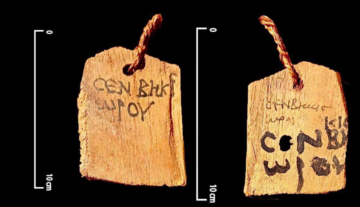 Finds from the site. Image credit : Ministry of Antiquities