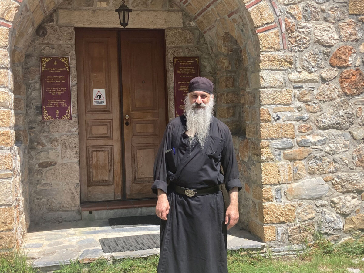 Father Amfilochios (image: AMNA/Holy Metropolis of Kitros, Katerini and Platamonas)